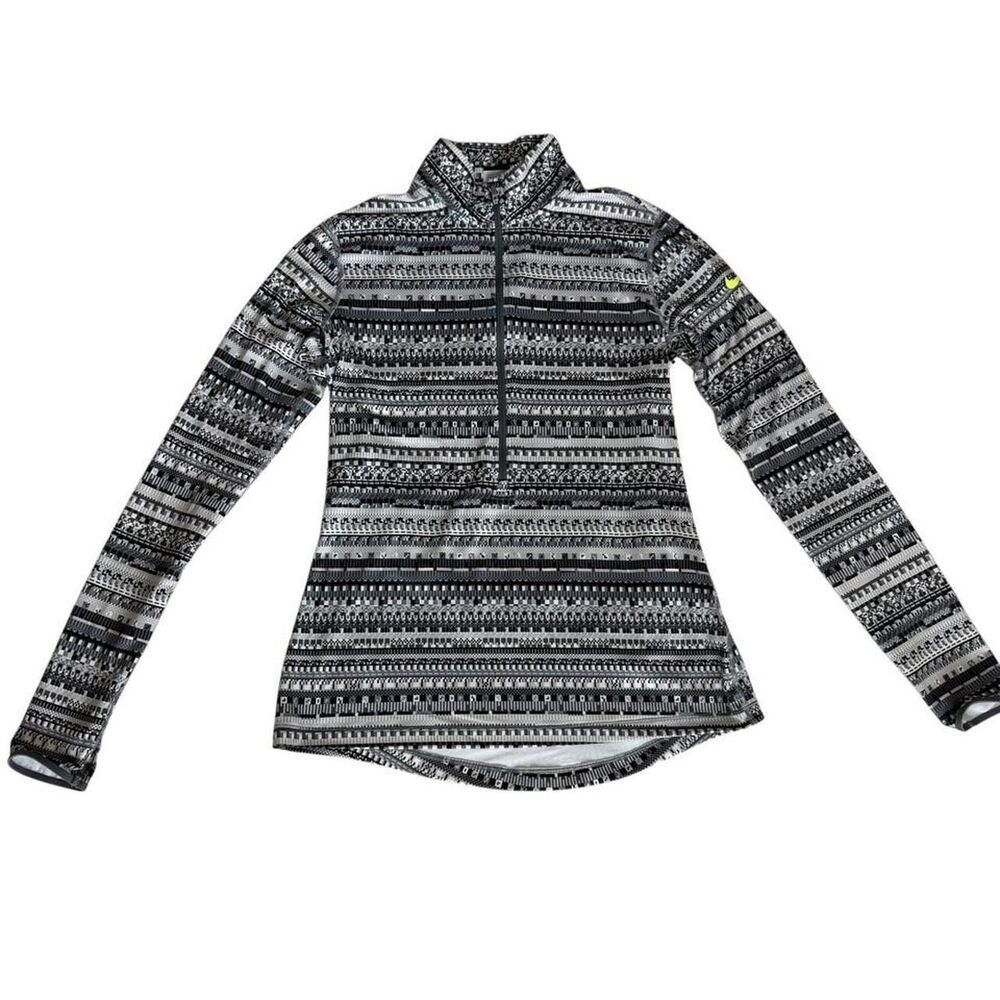 Nike Pro Hyperwarm Dri-Fit 1/2 zip long-sleeve training top Size L